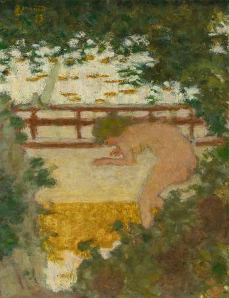 La Baignade (La Baignade Près Du Bâteau) by Pierre Bonnard