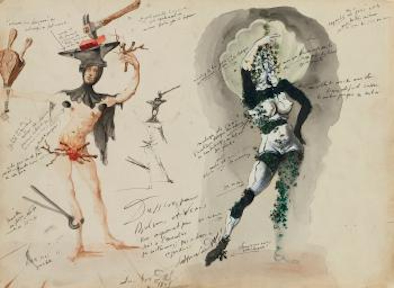Vulcain et Vénus by Salvador Dali