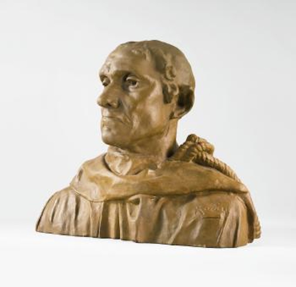 L'un Des Bourgeois De Calais: Buste De Jean D'Aire, Vêtu by Auguste Rodin