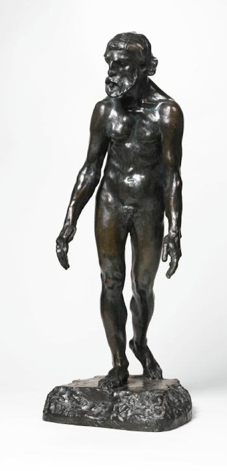 L'un Des Bourgeois De Calais: Eustache De Saint-Pierre, Étude De Nu Pour La Deuxième Maquette by Auguste Rodin
