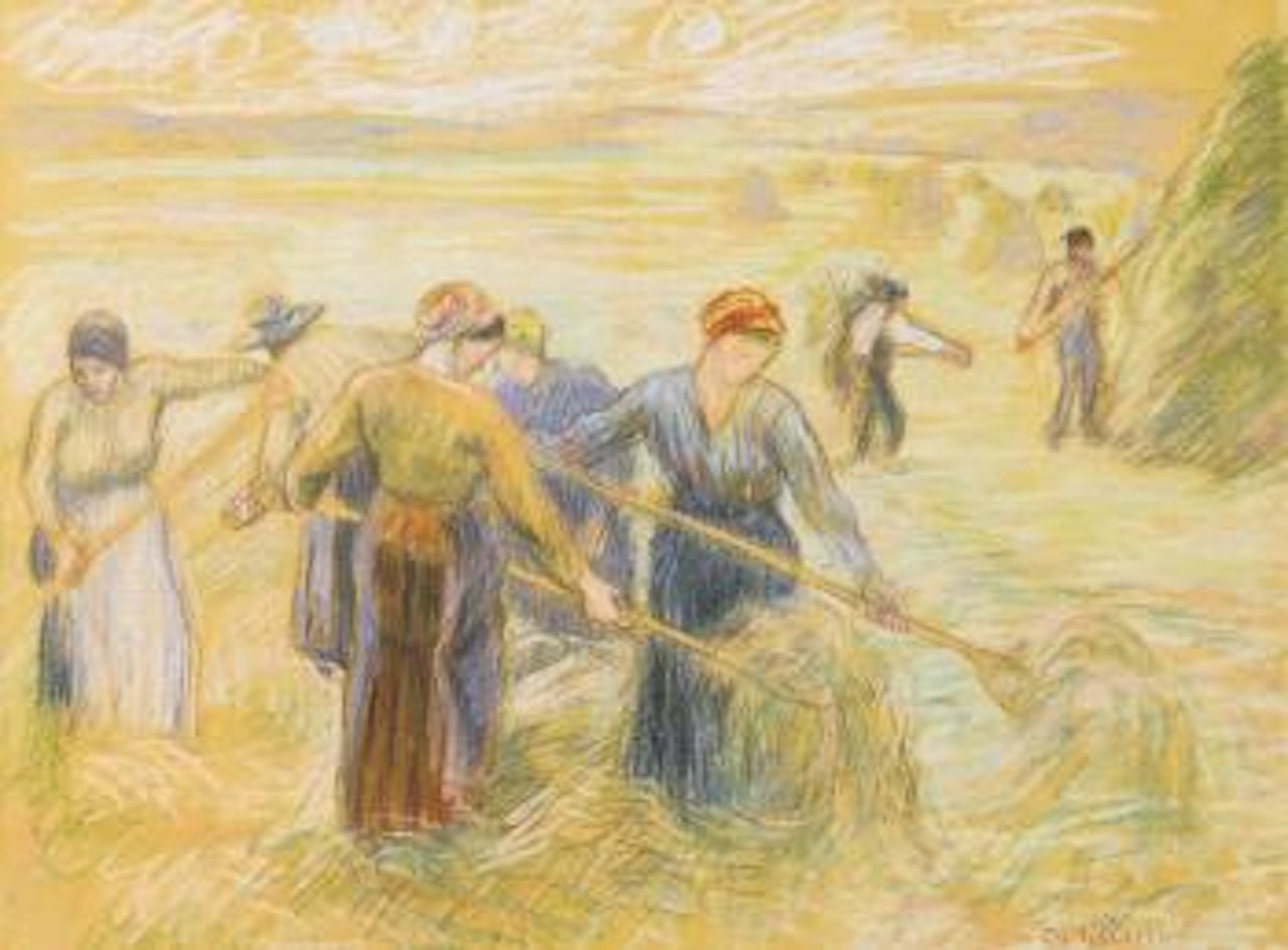 Fenaison by Camille Pissarro