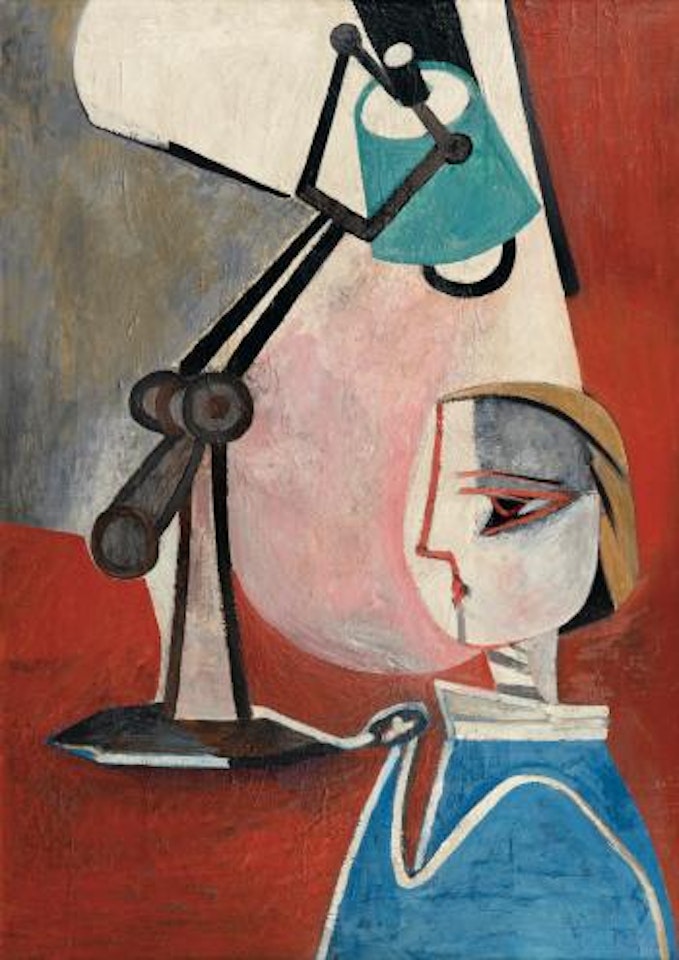 Paloma À La Lampe by Françoise Gilot