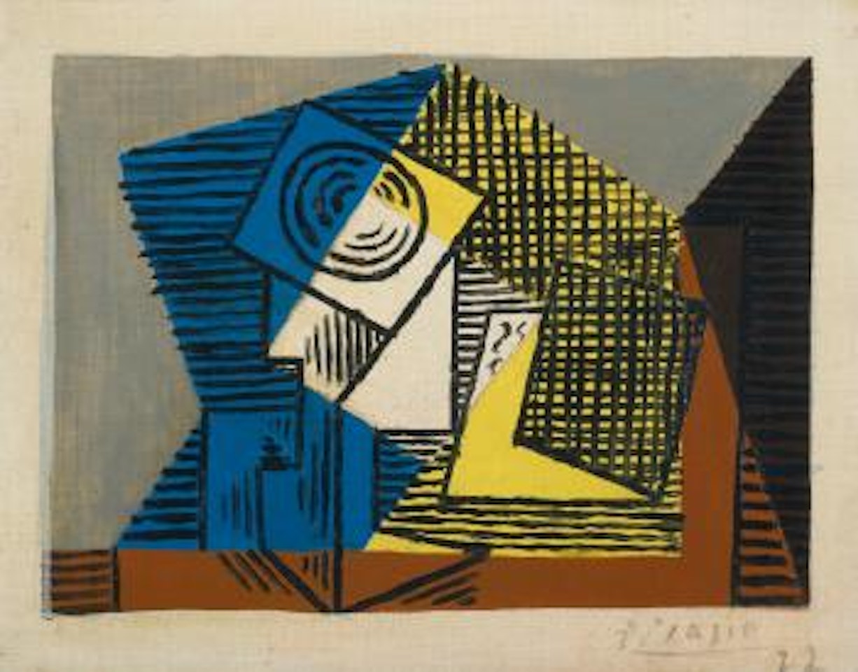 Verre et Paquet de Cigarettes by Pablo Picasso