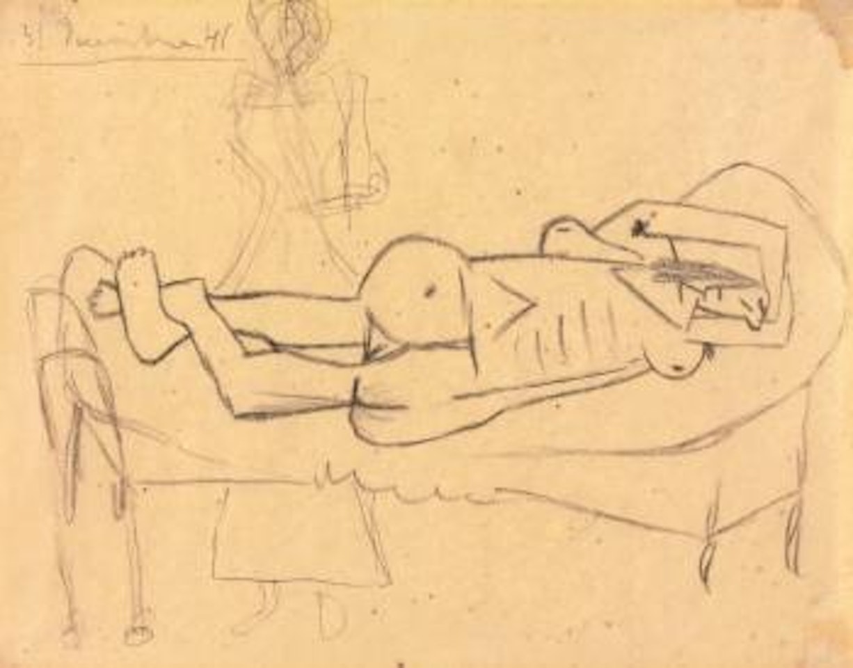 Nu Allongée by Pablo Picasso