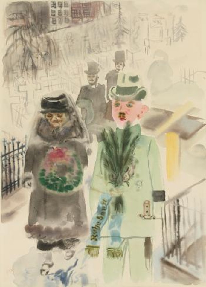 Trauer (Mourning) by George Grosz