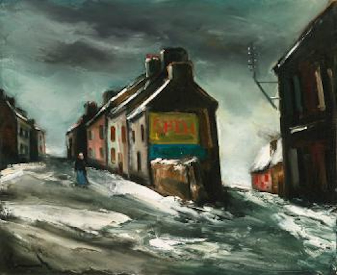 Village Sous La Neige by Maurice de Vlaminck