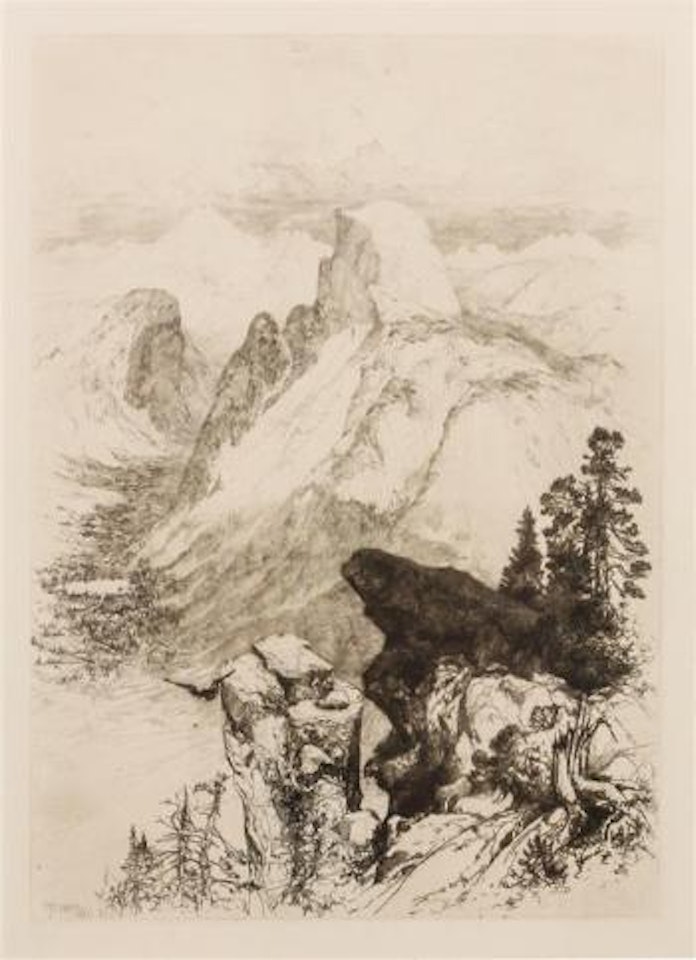 Picturesque California, John Muir by Thomas Moran