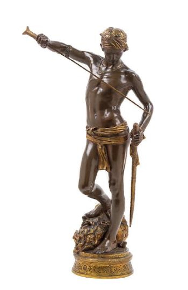 David Vainqueur by Marius Jean Antonin Mercie