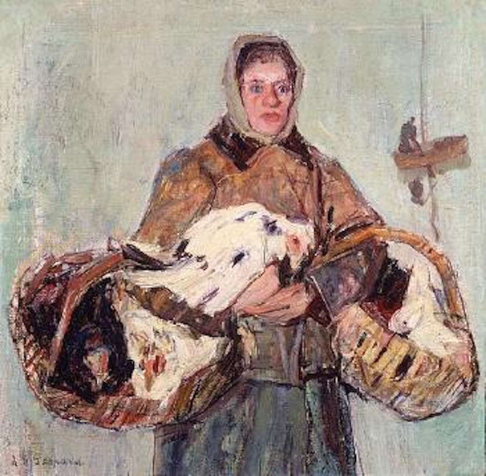 Going to Market by Leon Gaspard