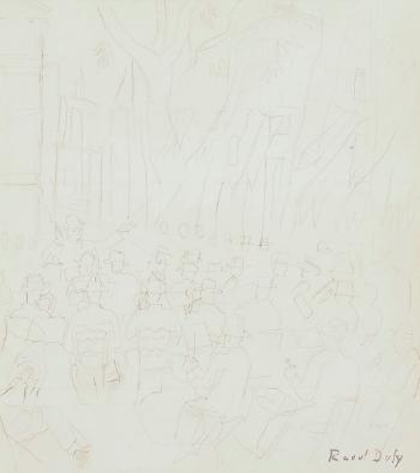 Orchestre en Arles by Raoul Dufy