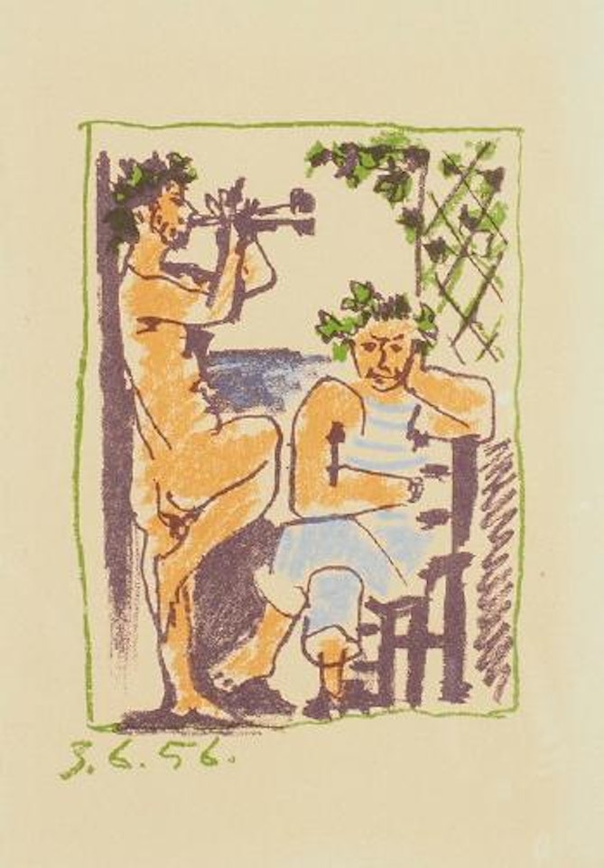 Faune et Marin by Pablo Picasso