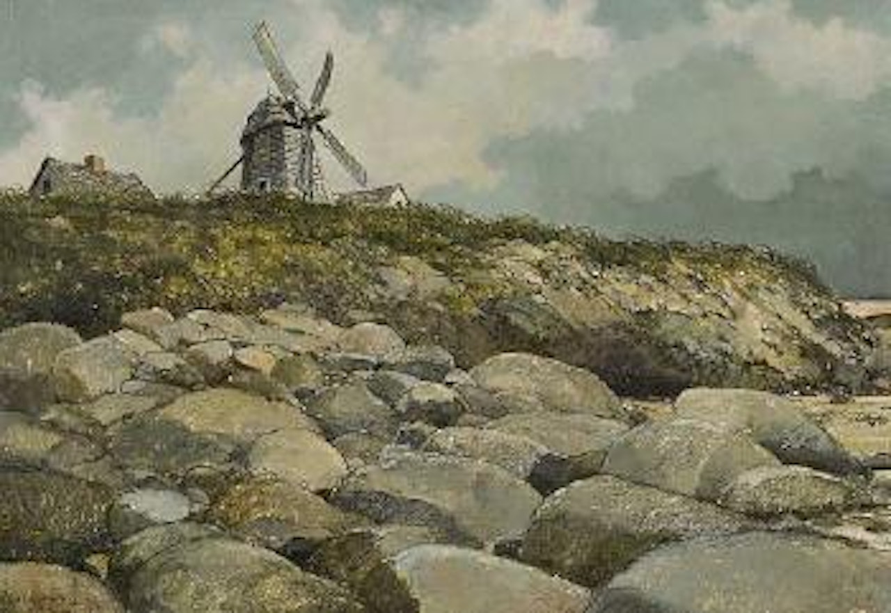 East Mill, Cape Cod by Eric Sloane