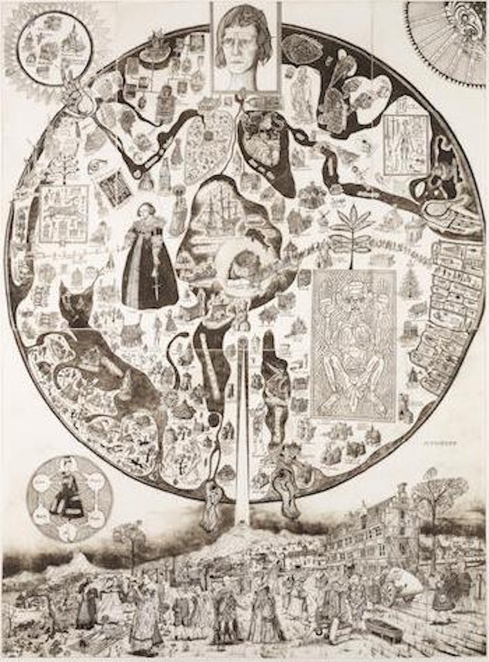 Map of Nowhere 無處之地圖 by Grayson Perry