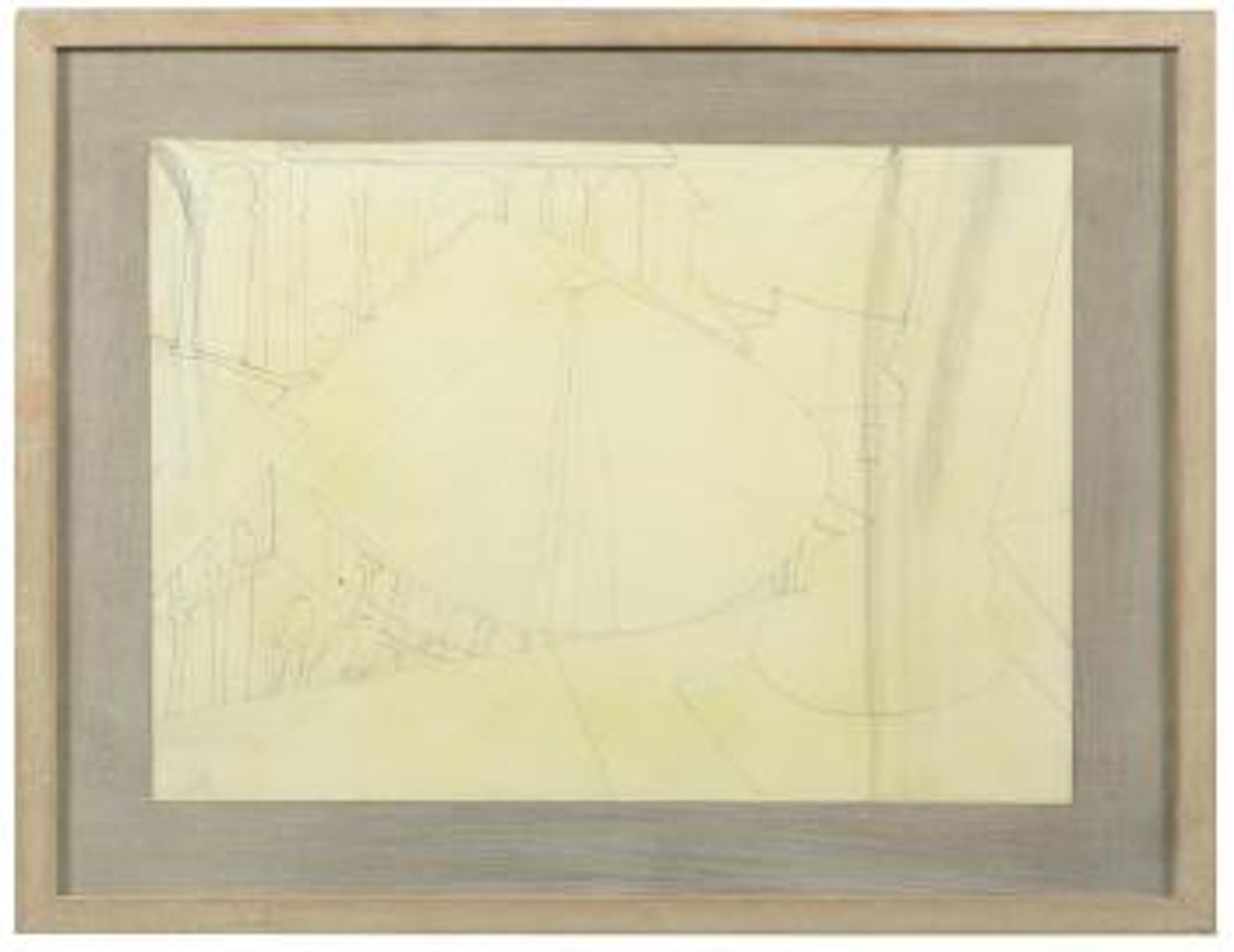 May 60 (Duomo, Pisa, now Leaning Tower) by Ben Nicholson, O.M.