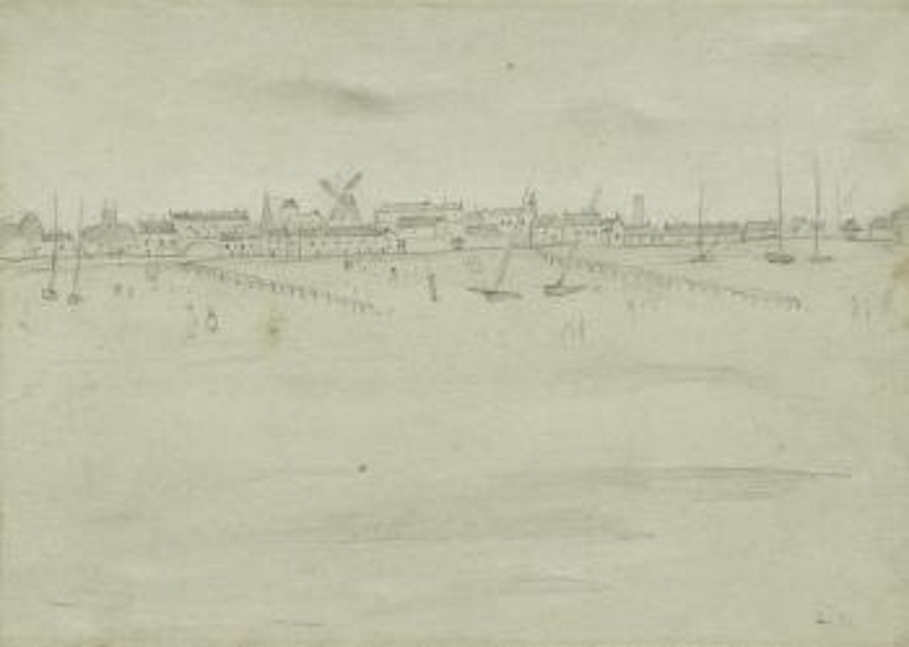 Lytham, St. Annes by Laurence Stephen Lowry