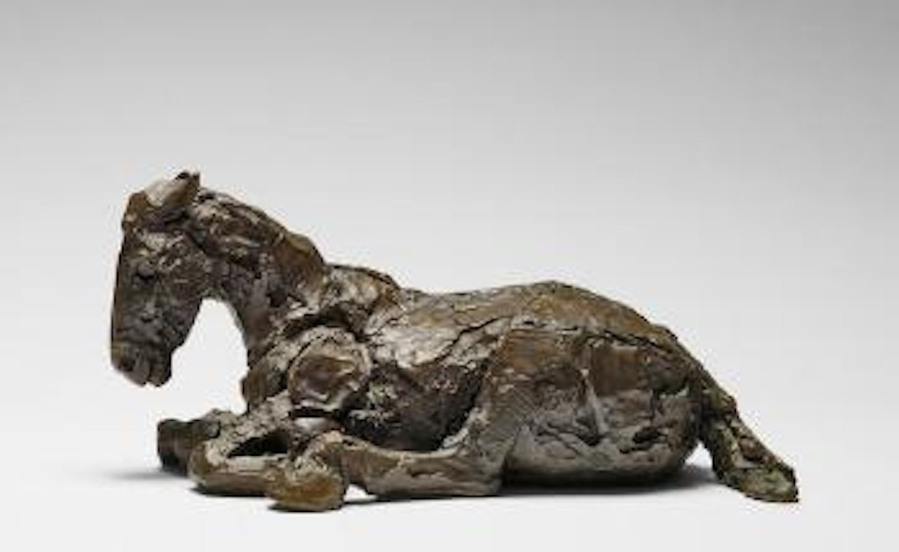 Horse in the Rain IV by Elisabeth Frink