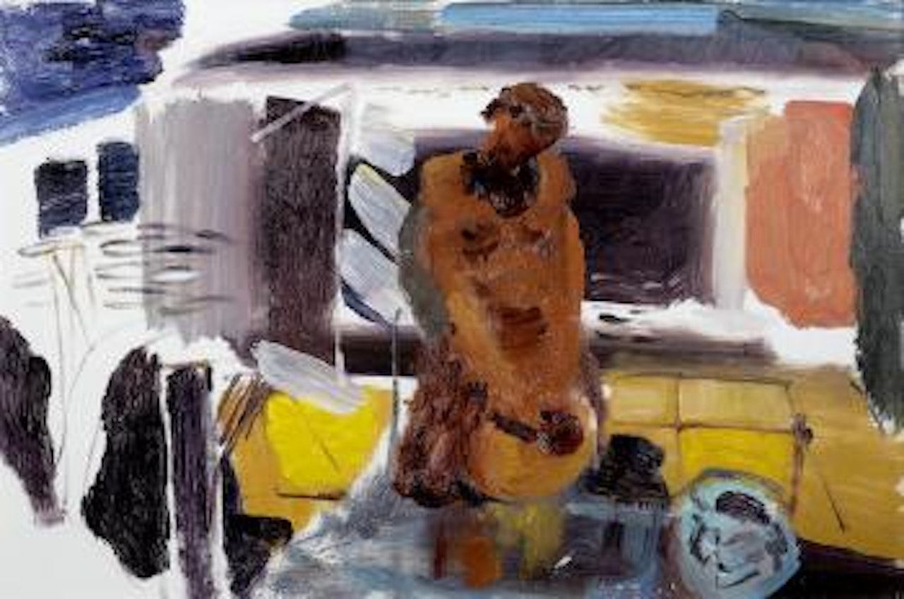 Algerian Courtyard by Ivon Hitchens