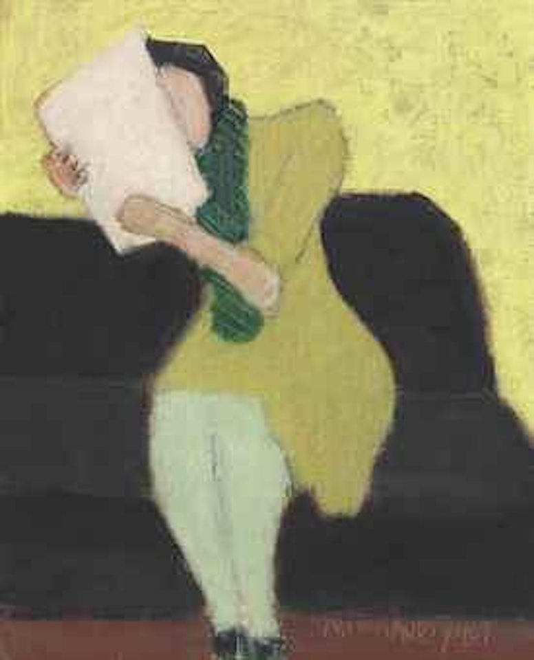 Seated figure by Milton Avery