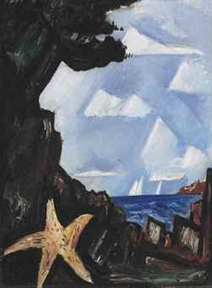 Sea view--Starfish, New England by Marsden Hartley