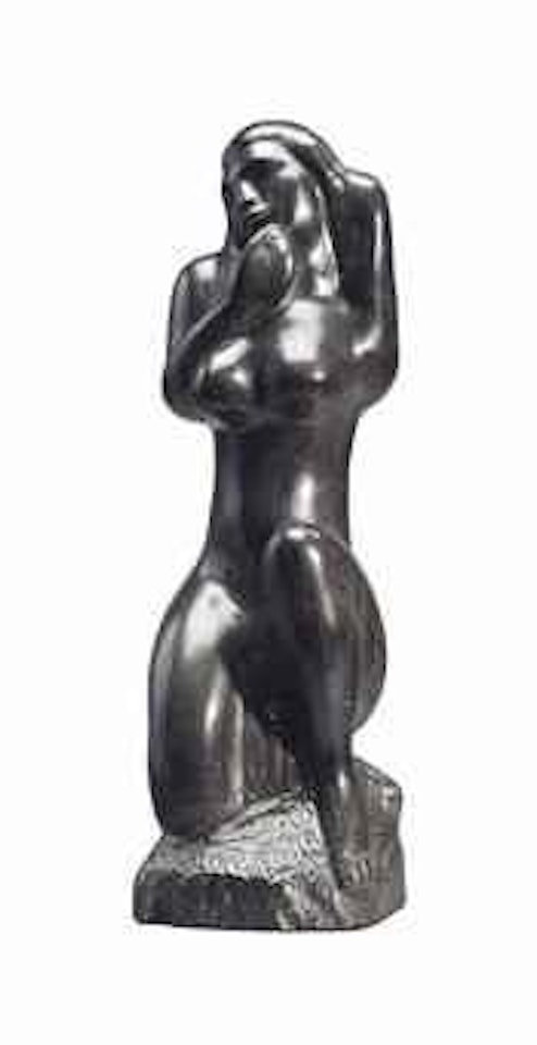 Bestowal (Kneeling figure) by William Zorach
