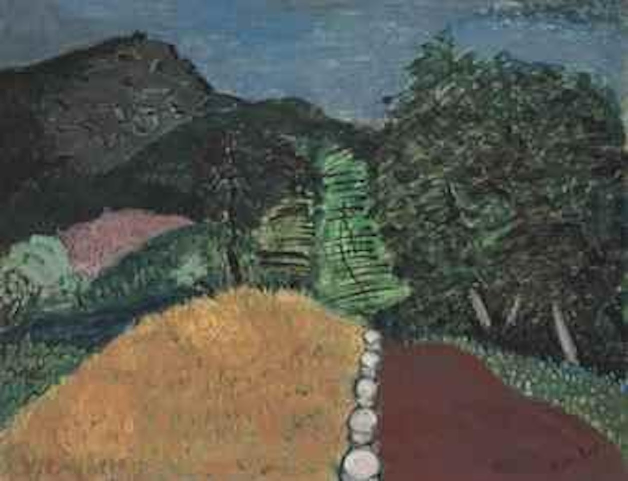 Country Road by Milton Avery