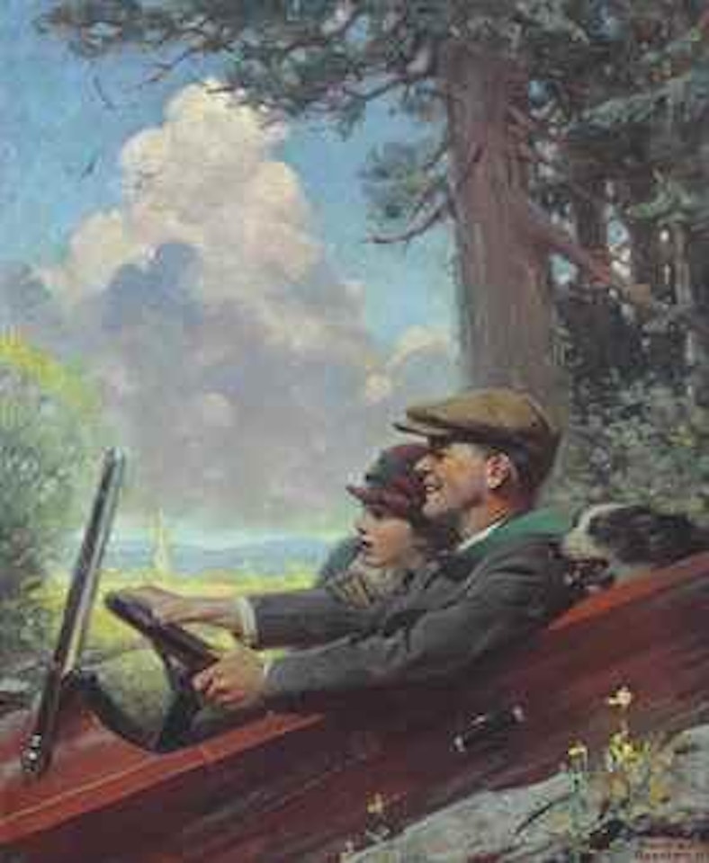 Comfort in Safety by Norman Rockwell