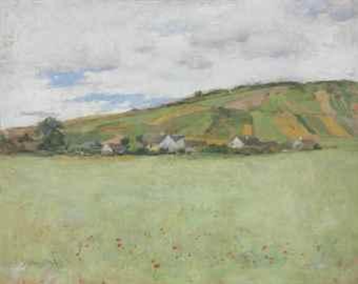 Oat Field, Giverny by Willard Leroy Metcalf