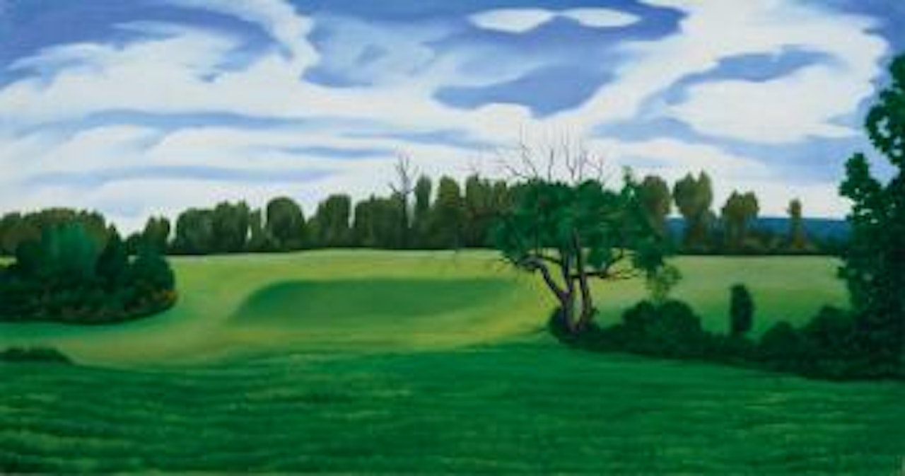 Summer landscape by George Copeland Ault