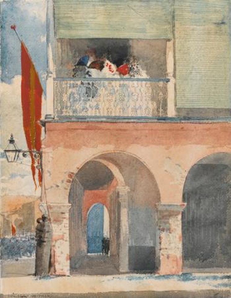 Customs House, Santiago de Cuba by Winslow Homer