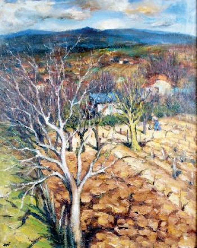 Hiver en Provence by Marcel Dyf