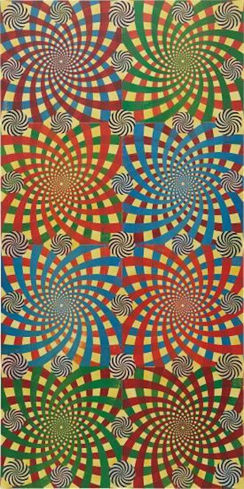 Spiraling Portal by Philip Taaffe