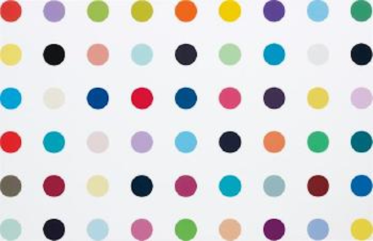 Rhodanine by Damien Hirst