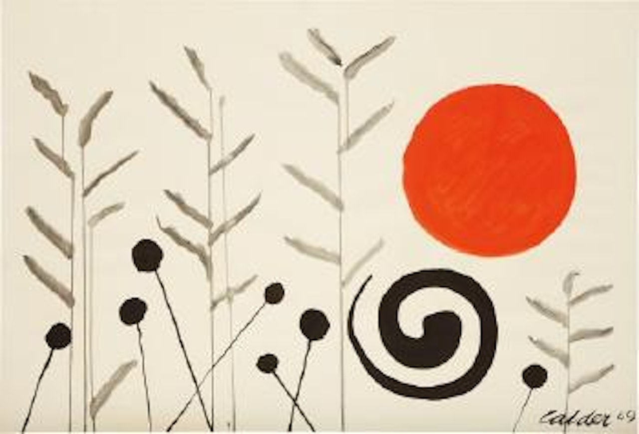 Harvest spiral by Alexander Calder