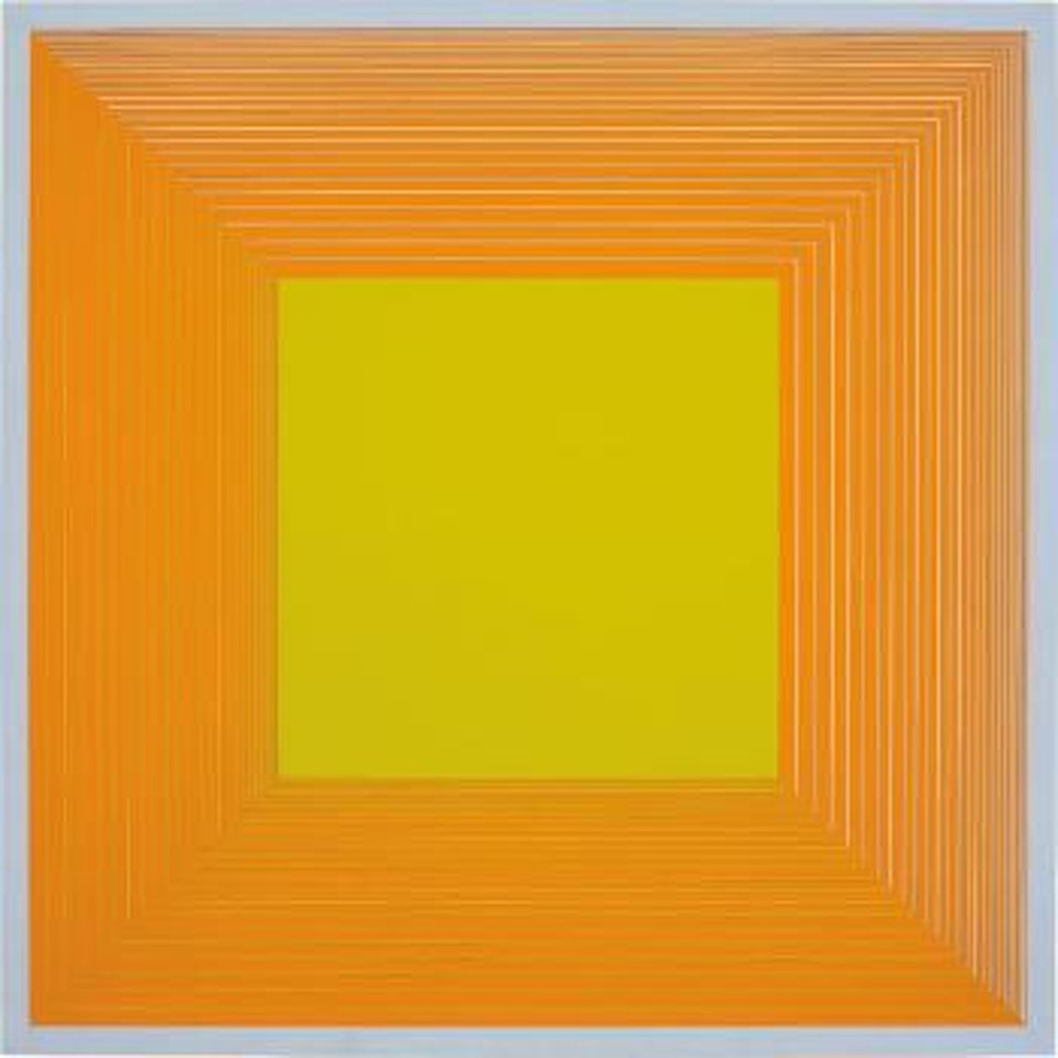 Arithmetical orange by Richard Anuszkiewicz