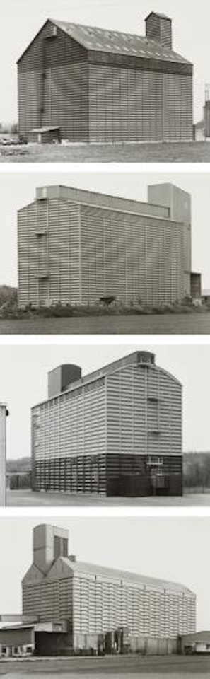(i) Ailly-sur-somme, F; (ii) Oeuilly-Reims, F; (iii) Bertreville, Deppe, F; (iv) Coolus-Châlons-en-Champagne, F by Bernd & Hilla Becher