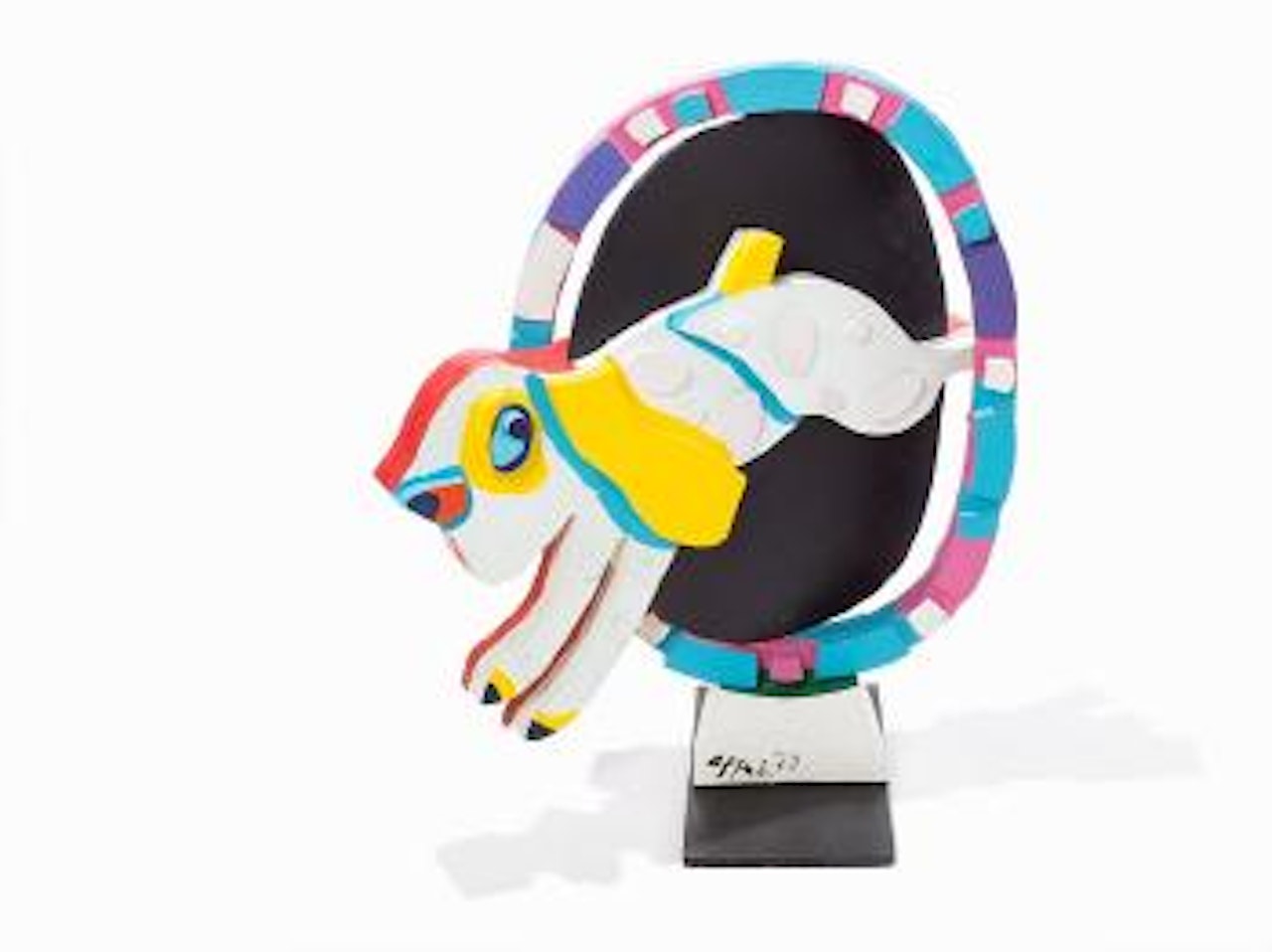 Jumping Dog by Karel Appel