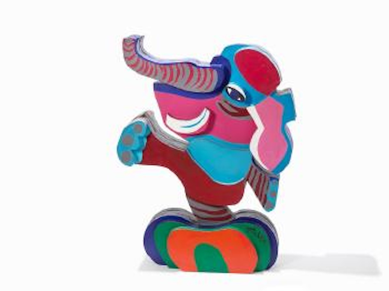 Dancing Elephant by Karel Appel