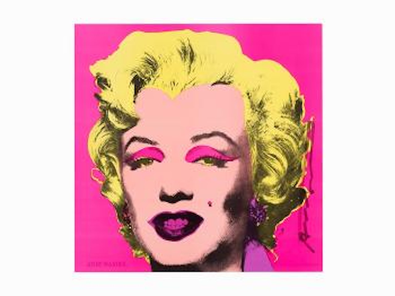 'Marilyn (Announcement)' by Andy Warhol