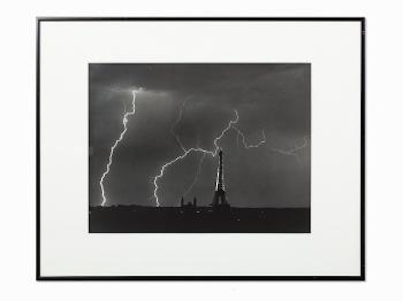 Eiffel Tower-Summer Storm by André Kertész
