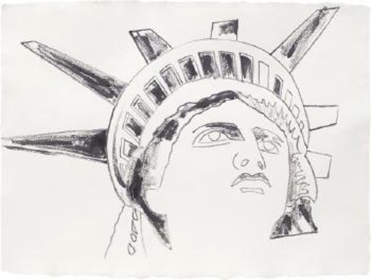 Statue of Liberty by Andy Warhol