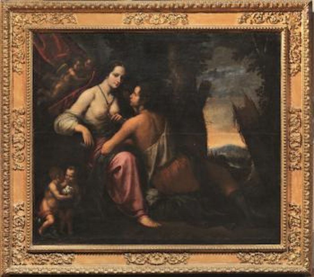 Angelica e Medoro by Giovanni Martinelli