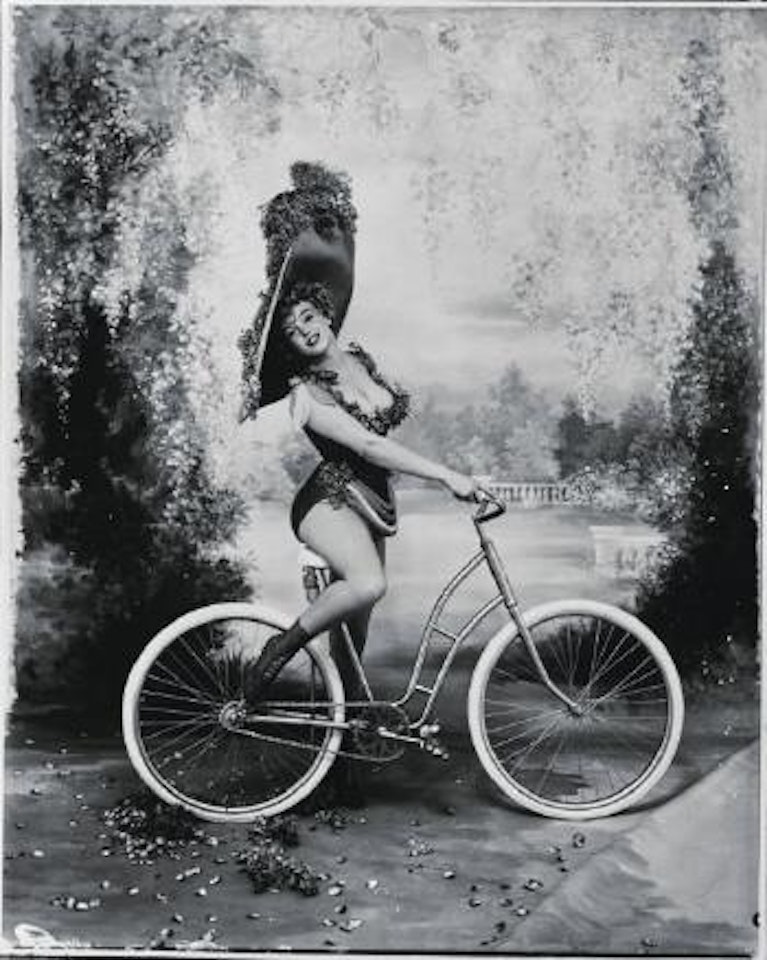Marilyn Monroe Imitant Lilian Russell by Richard Avedon