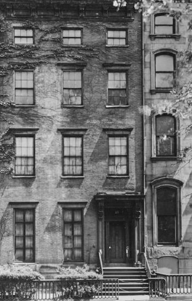 Brownstone Front, Greenwich Village, New York by Berenice Abbott