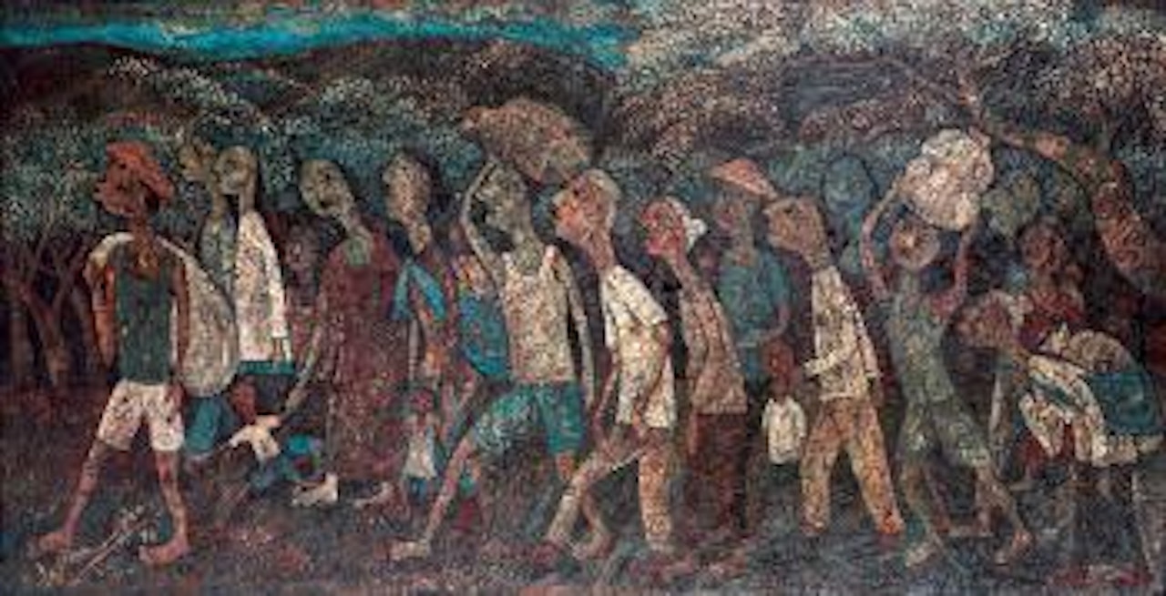 Pengungsi (Refugees) by Haji Widayat