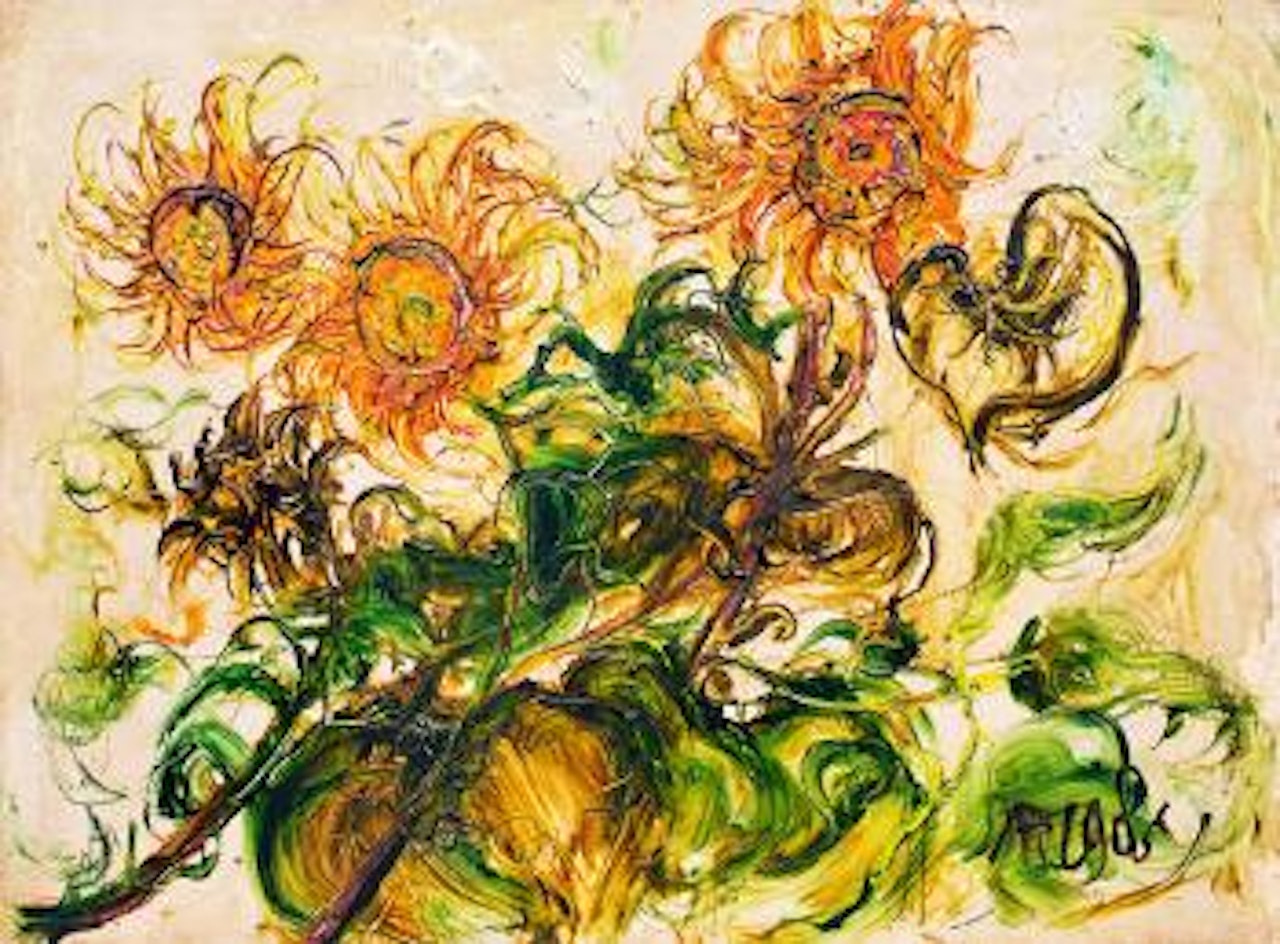 Sunflowers by Affandi