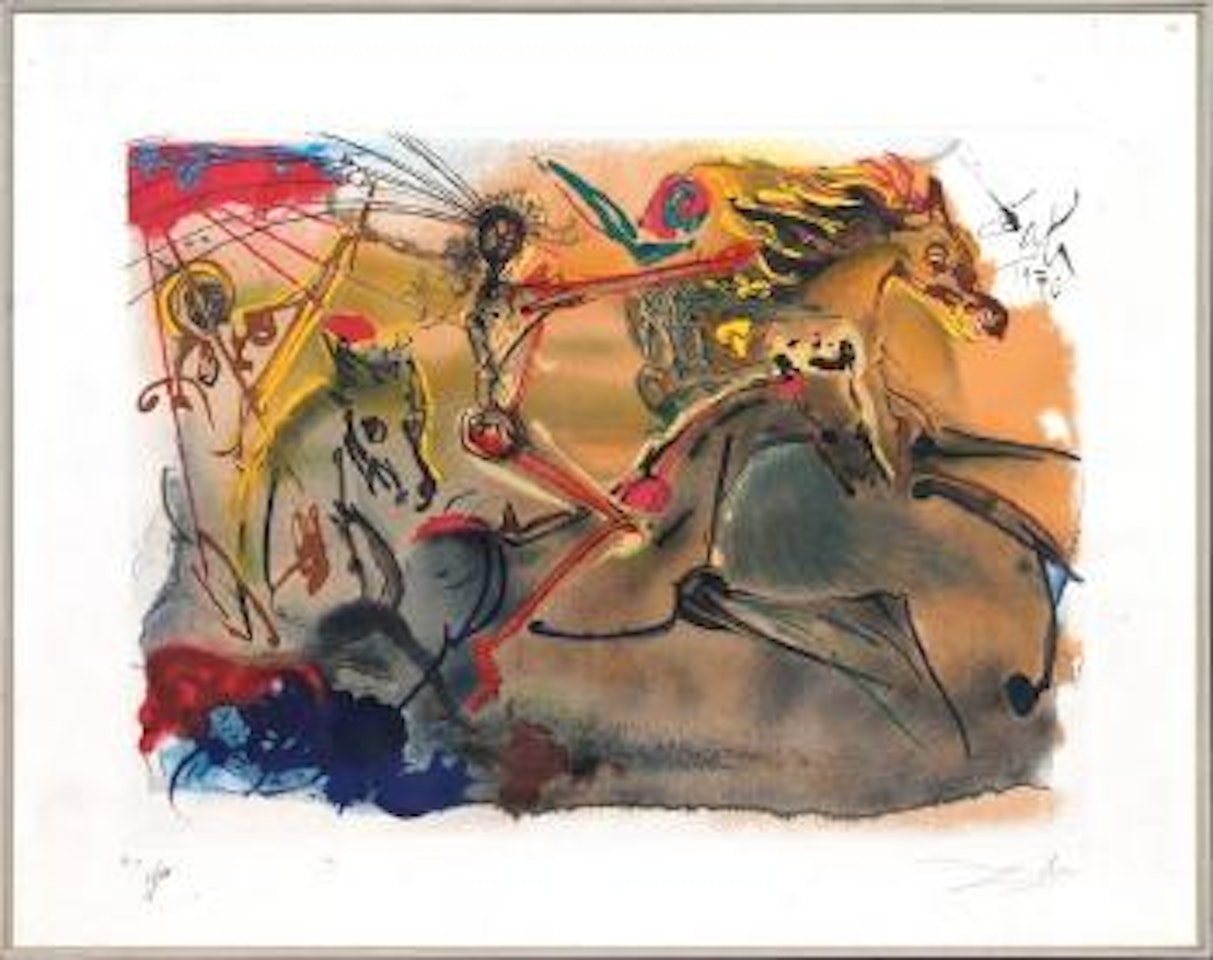Les cavaliers de l’Apocalypse by Salvador Dali