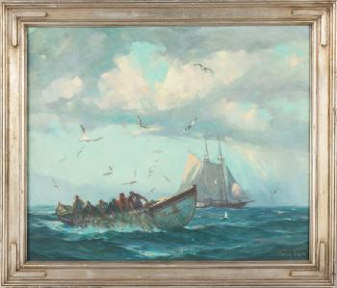 Fishing boat by Gordon Grant