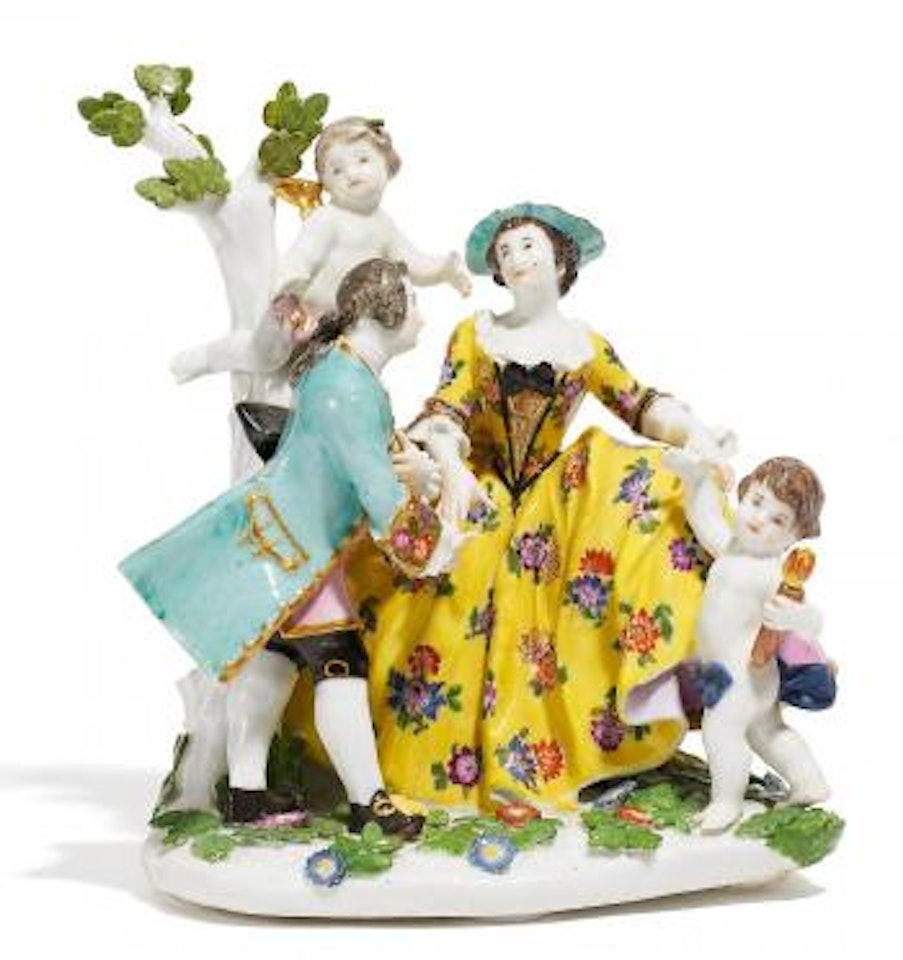 Crinoline group 'The Engagement' by Johann Joachim Kändler