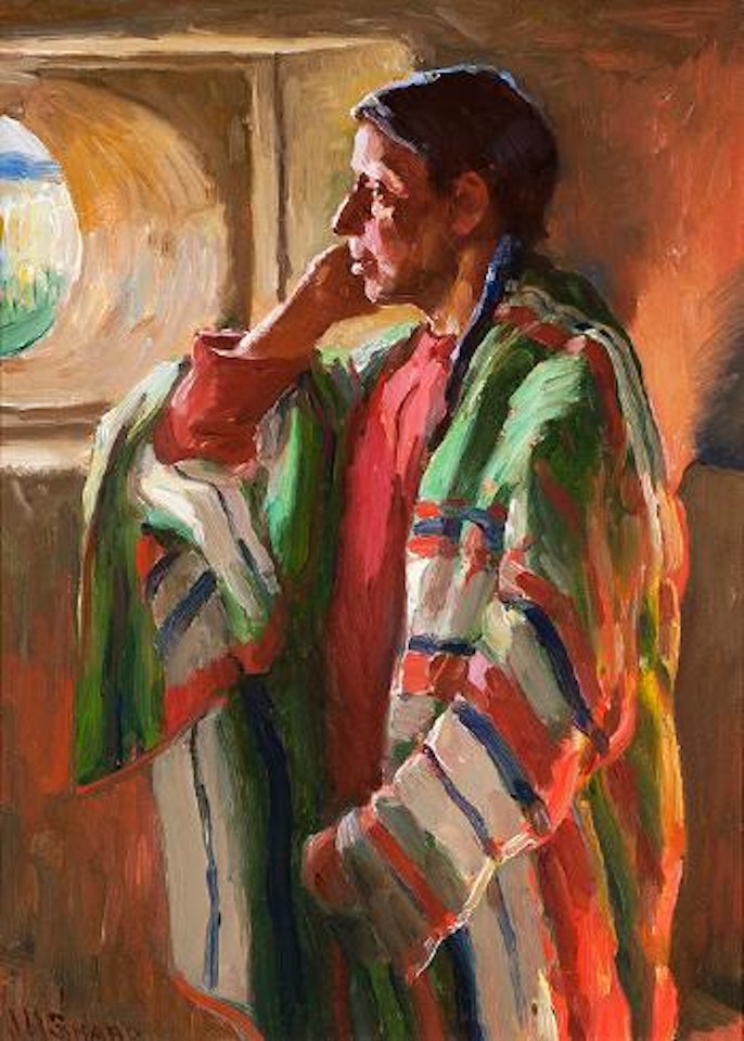 Elk Foot Jerry by Joseph Henry Sharp