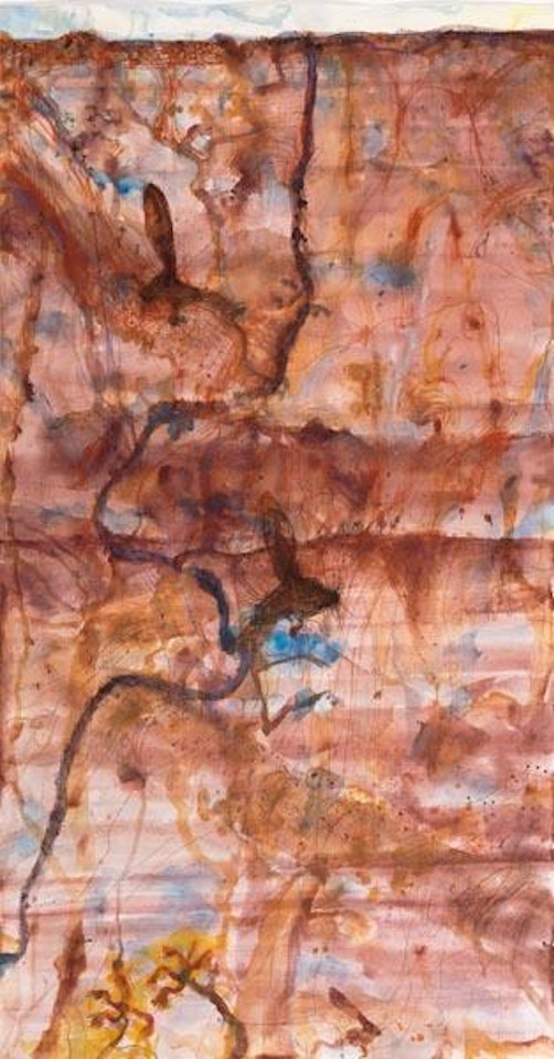 Desert Landscape and Marsupial Mice by John Olsen
